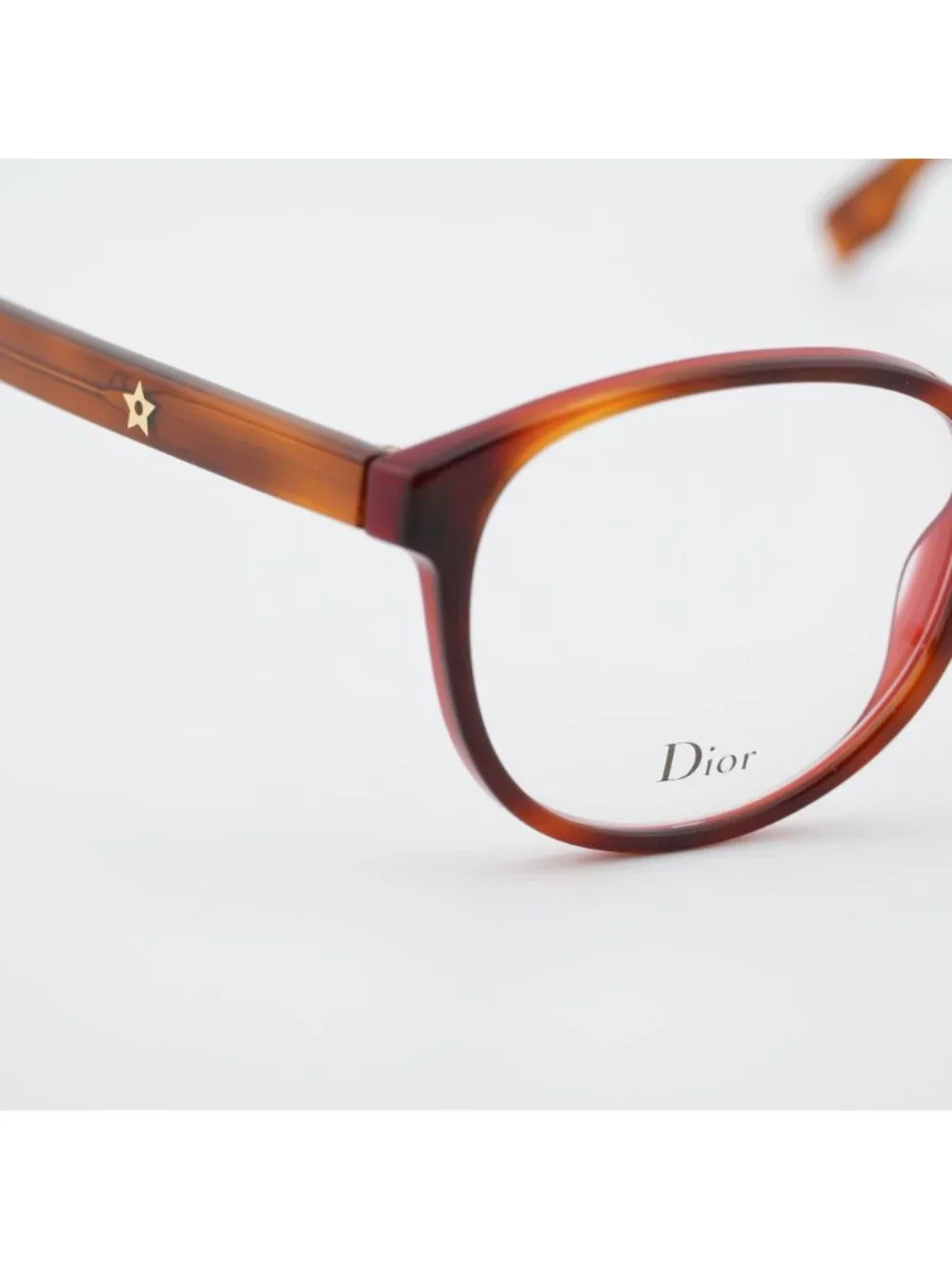 Dior DIORETOILE1 065T 00 Eyeglasses Havana 53mm Square Frame